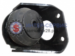 Кронштейн крепления двигателя левый с подушкой в сборе DZ9114598320 SHAANXI