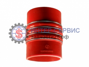 Патрубок интеркулера F2000 E-3 DZ9112530003 SHAANXI