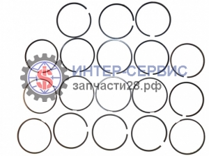Кольца поршневые WEICHAI WP10 (комплект) 612600030035/36/37