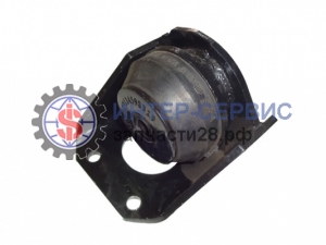 Кронштейн крепления двигателя правый с подушкой в сборе DZ9114598319 SHAANXI