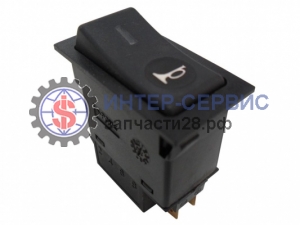 Включатель кнопочный звукового сигнала DZ9100586005 SHAANXI