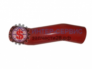 Патрубок радиатора нижний DZ95259535508 SHAANXI