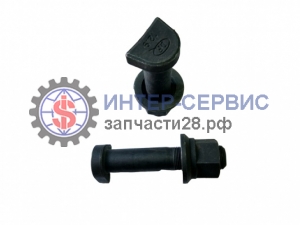 Шпилька + гайка заднего колеса L-120 mm, D-22mm A2406101A1+A2305113P