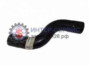 Патрубок радиатора верхний ZL615513020A, 99100530130 SHAANXI HOWO