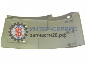 Брызговик переднего колеса пластмассовый правый неокрашенный SHAANXI F3000 DZ13241230414