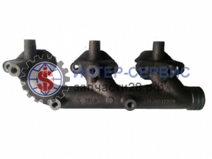 Коллектор выпускной Хово передняя часть WD615 612600111290