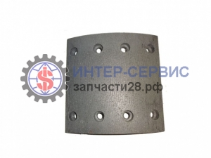 Накладка тормозная задняя 185 мм 199000340068 SHAANXI F2000 HOWO