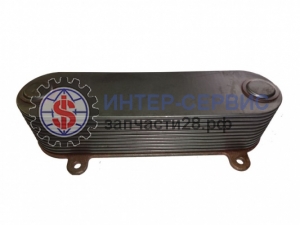 Охладитель масляный (теплообменник) WEICHAI WP12 612630010050 WEICHAI WP12