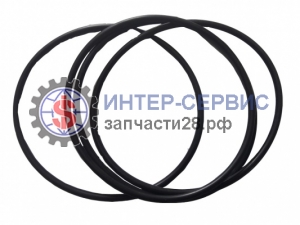 Кольцо уплотнительное нижнего шкворня HOWO 6*6 d90*5, 1586340002