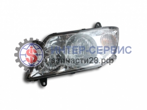 Фара левая 802103369 для крана XCMG QY70K, QY70K-I, QY70K-1