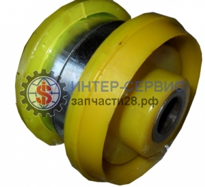 Втулка рычага торсиона кабины (сайлентблок кабины) 81.96210.0437 SHAANXI